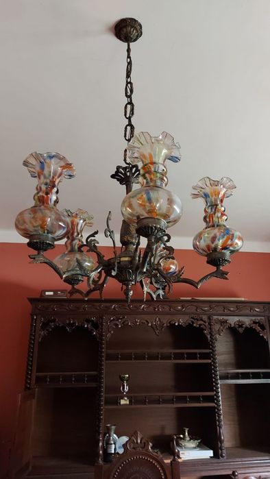 Candeeiros sala antigos