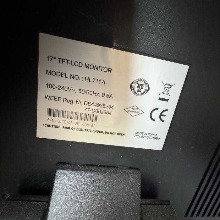 Monitor/LCD-TFT 17”478264659061002242