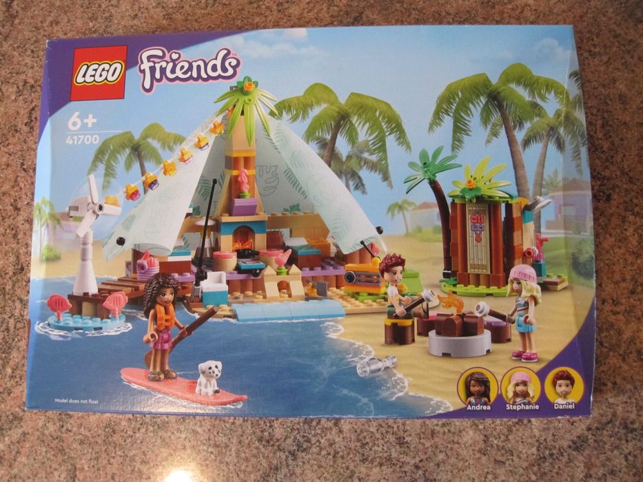 Klocki Lego Friends 41700 Luksusowy kemping na plaży namiot zestaw
