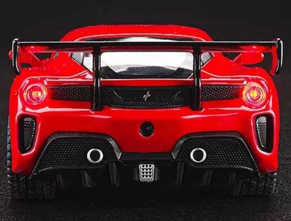 Carro Coleção Ferrari 488 Vermelho escala 1:32 (Novo)