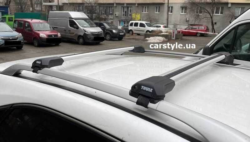 Thule багажник на крышу дах авто Edge Wingbar Evo невиступаючі рейлінг