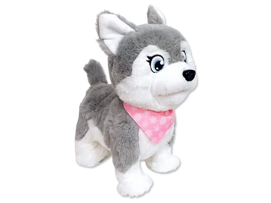 Pluszak Interaktywny piesek Luna - Szary