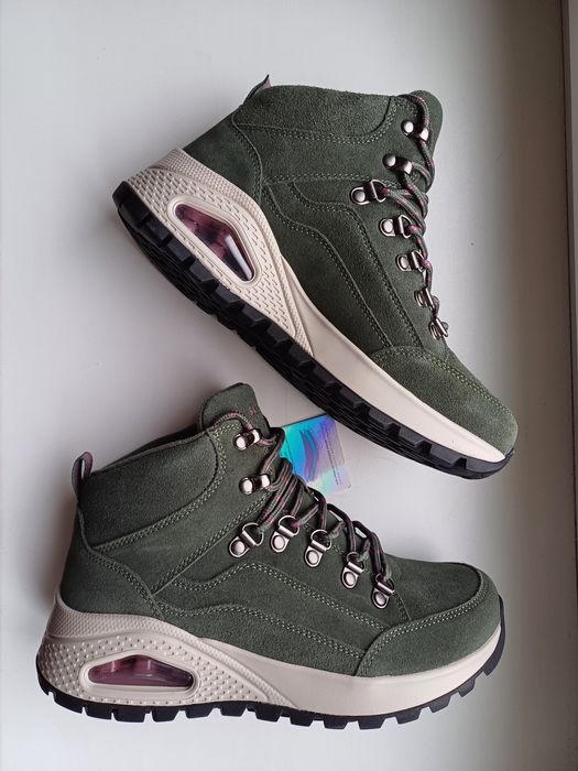 Черевики жіночі Skechers Uno Rugged 155220 розміри 36,37 Оригінал