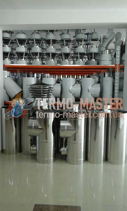 Димохідна труба для комина утеплена або одностінна 150/220