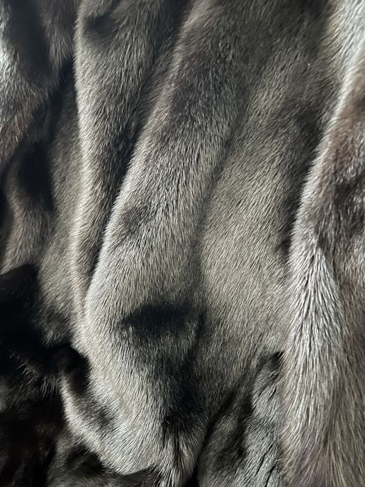 Шикарна плюшева шубка - Греція , довжина 120 , Л-ХL