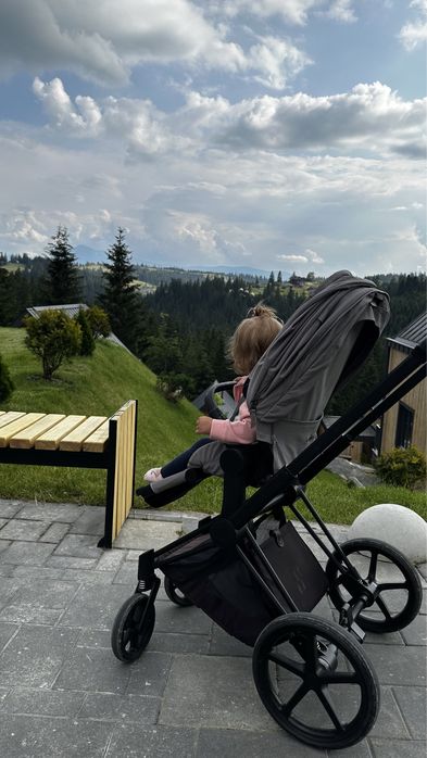 Cybex priam soho grey. Прогулочный блок