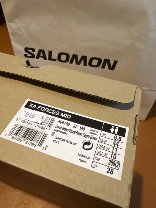 Salomon XA Forces Mid Coyote EUR 44 | Стан нових | Оригінал