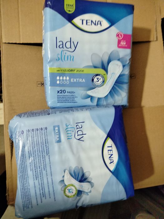 Tena lady slim extra, wkładki chłonne, 2x20szt nowe