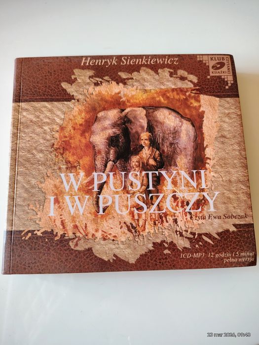 Audiobook w pustyni i w puszczy