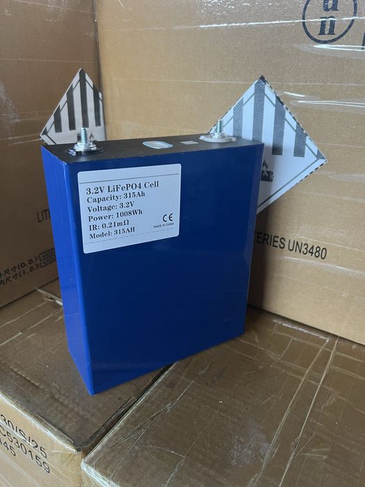 Комірки LiFePO4 315Ah клас «А»