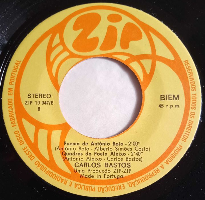 Carlos Bastos - - - - - Fado Filosófico - - - - - EP