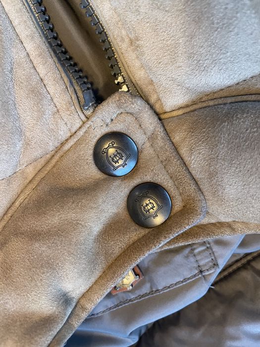 Bomberka, skóra, puchowa, Massimo Dutti