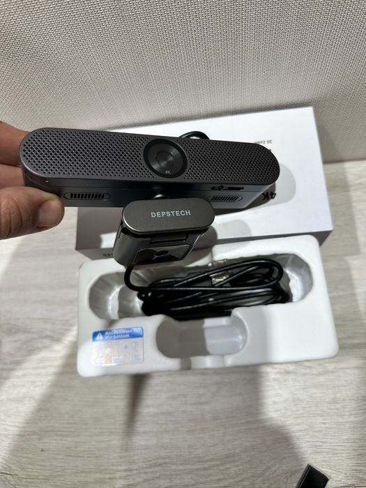 Веб Камера моделі DEPSTECH DW50 Pro 4K • Автофокус • Мікрофон