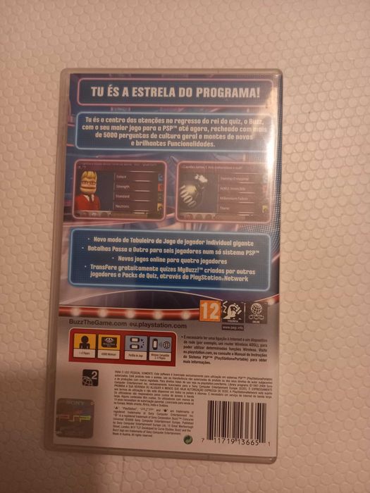 Jogo para PSP: Buzz! Concurso Universal (Portes incluídos)