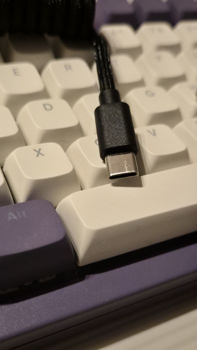 Kabel USB typ C do klawiatury mechanicznej COILED AVIATOR