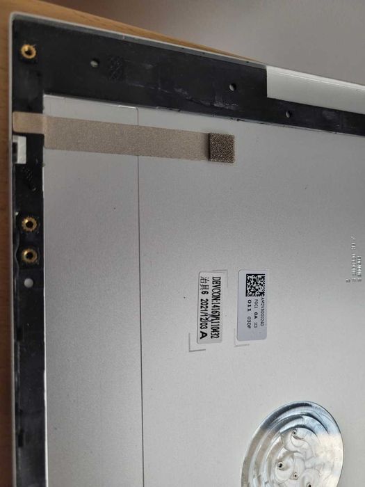 Tylna srebrna obudowa LCD HP Envy 13-BA L94047-001