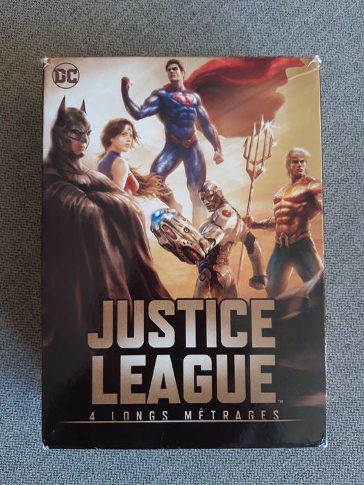 Pack 4 DVD "Justice League"