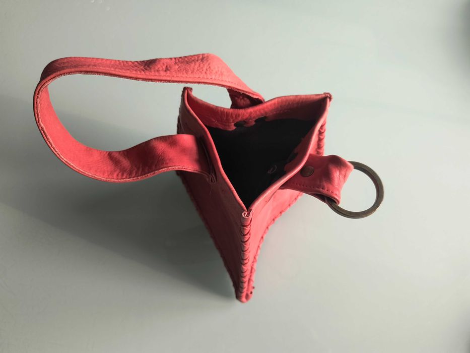 Skórzana markowa torebka