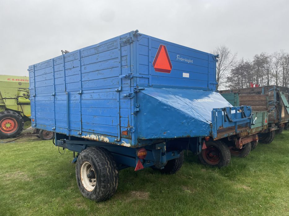 Przyczepa wywrotka wysoke skladowanie