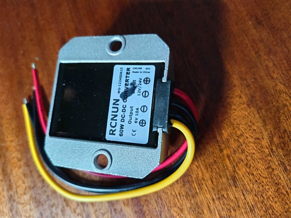 Conversor 12V para 6V 10A 60W (para despachar)