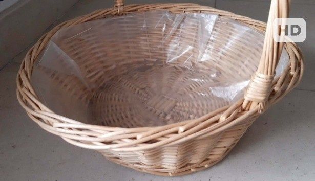 Cesto de Verga Artesanal para Festas NOVO