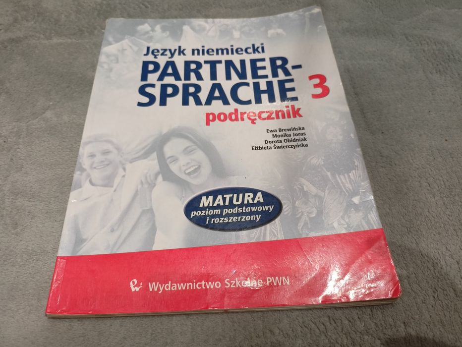 Książka, podręcznik Partner Sprache 3 podręcznik WSP, język niemiecki