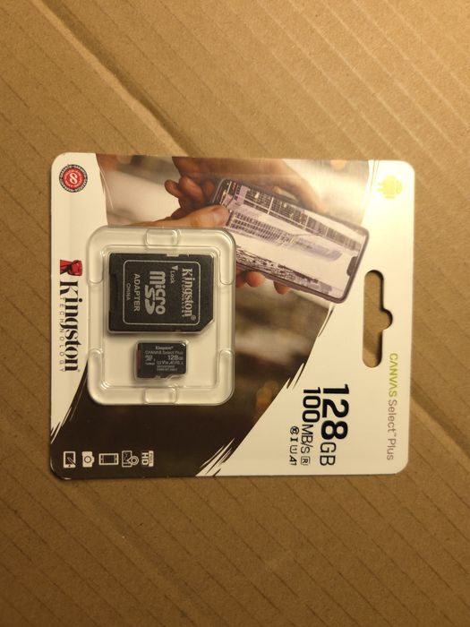 Karta Kingston Canvas 128GB