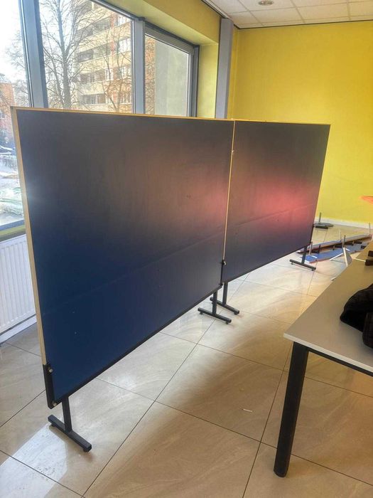 Przegroda biurowa mobilna 158x150 przegrody ścianki panele biuro dom