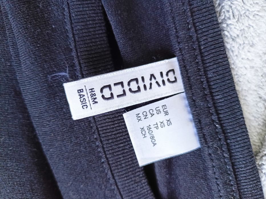 Czarna sukienka XS H&M