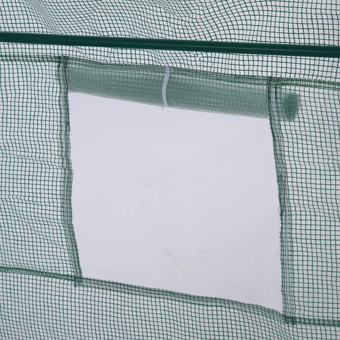 Estufa para Horta ou Jardim Transparente 250x200x200 cm com 4 Janelas