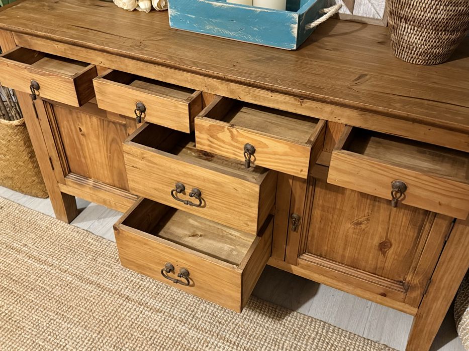 aparador, consola, armario, louceiro, movel, mexicano, rustico