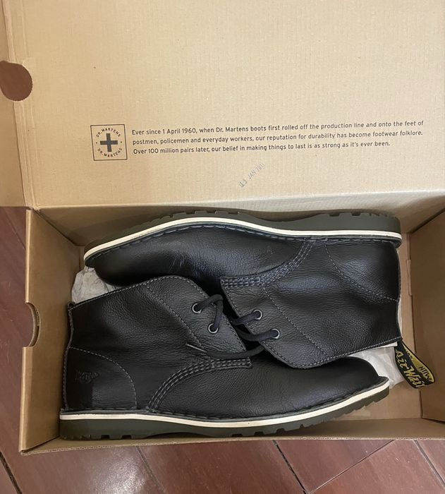 Орігінальні ботинки Dr. Martens Dan Stride Black