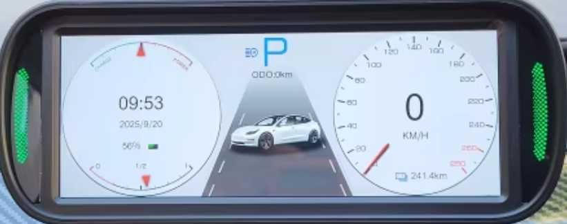 Додатковий дисплей-панель управления tesla 3 Y 6.8-inch HD IPS Touch