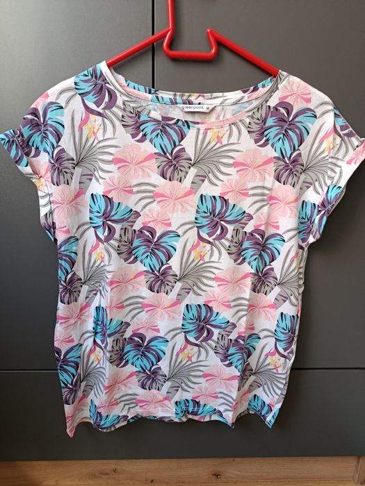Bluzka damska greenpoint rozmiar M / 38 krótki rękaw