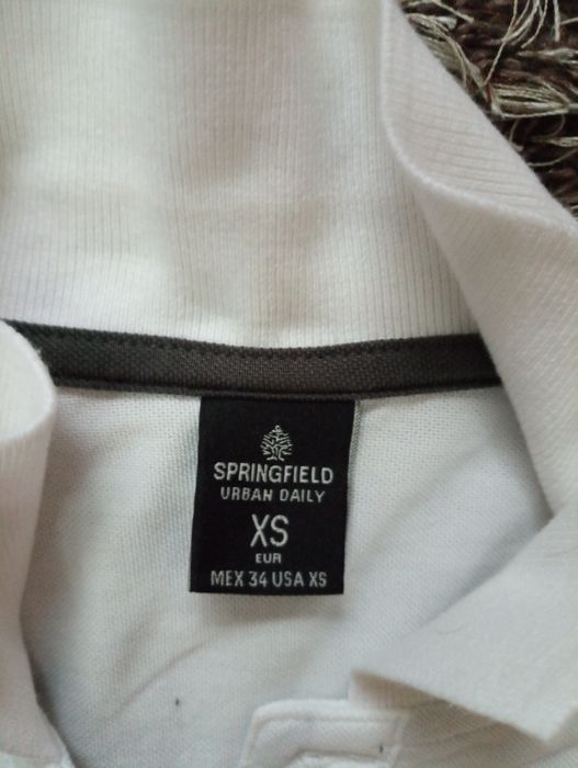 Polo Springfield branco