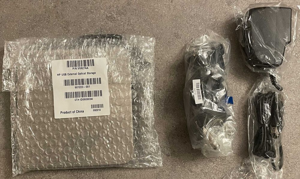 Dysk optyczny CD/DVD RW HP i nagrywarka CD i DVD