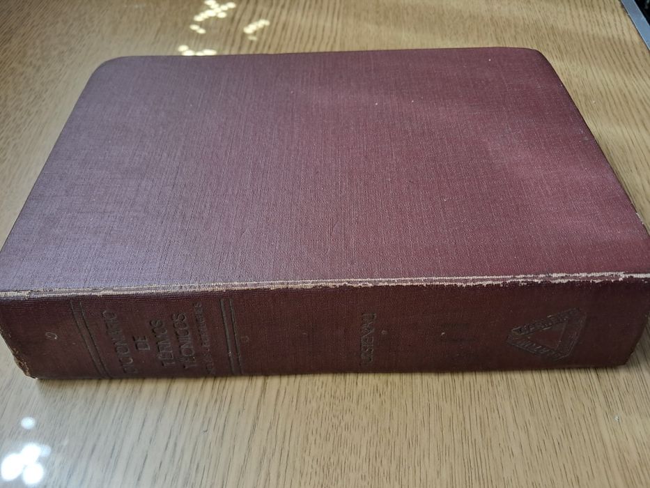 Antigo Dicionário de termos técnicos