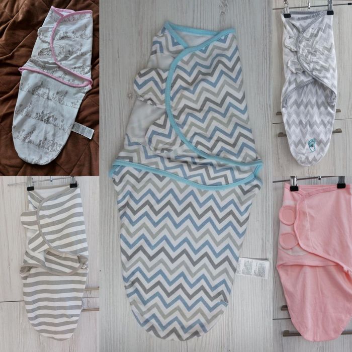 Європелюшка кокон на липучках для дівчинки/ для хлопчика 0-3м