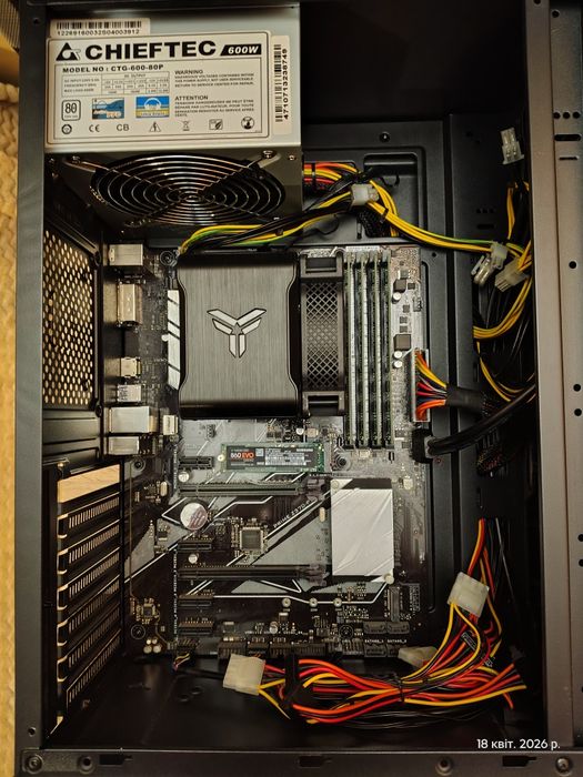 Asus prime z370p + i7 8700es + RTX3070(читати опис), пк для роботи та ігор