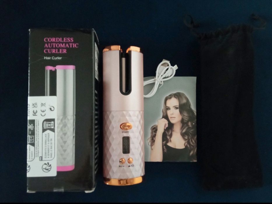 Bezprzewodowa automatyczna lokówka do włosów