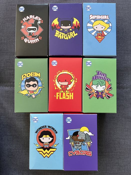 Happy Meal DC Super Heroes figurines (selling only complete sets)