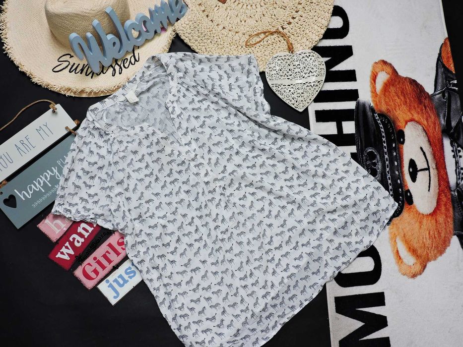 H&M Mama ciążowa bluzeczka zebry XL