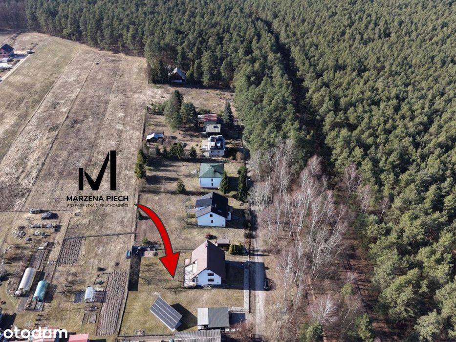 Dom blisko lasu w Zalesiu Golczowskim