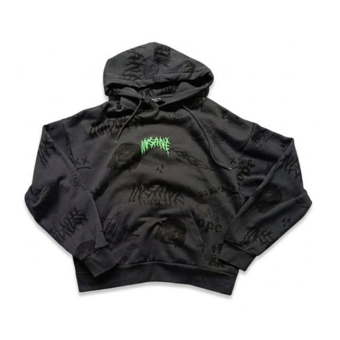 Худи кропп оверсайз