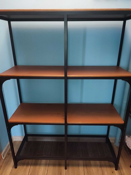 Regał ikea Fjallbo czarny