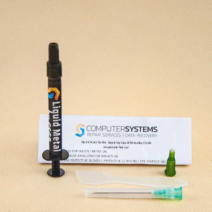 Термопаста рідкий метал TERMAGIC LT-100 / CSGR для CPU/GPU, 1–3 г