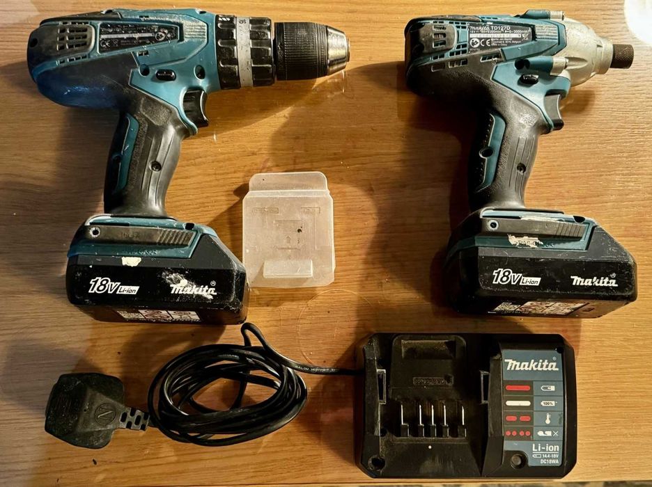 Дриль-шурупокрут Makita HP457D TD127D 18V + 2 акумулятори 1,3 Аки