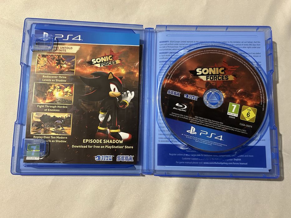 Jogo Sonic Forces Bonus Edition para ps4