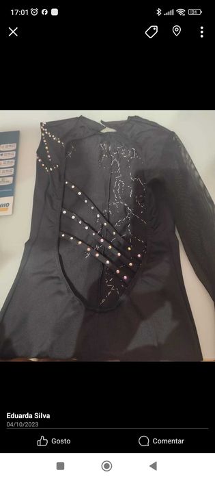 Macacão/ Vestido Patinagem