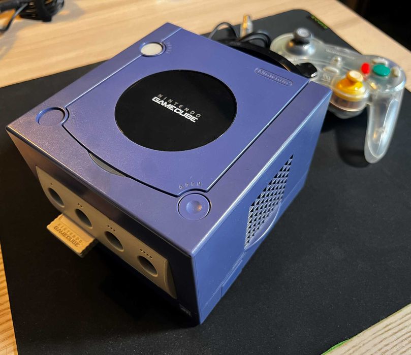 Nintendo GameCube Original + Comando + Cartão de Memória